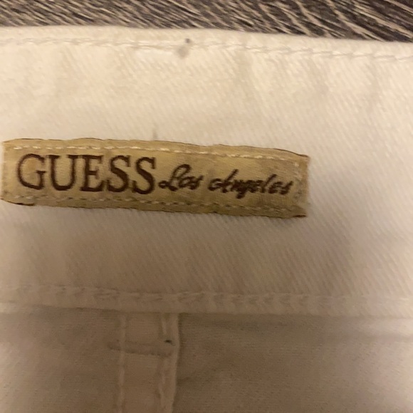 Guess white Jean Shorts 27 - Picture 4 of 4
